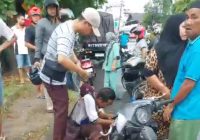 Korban Luka Parah di Kecelakaan Jalan Veteran Banjarmasin