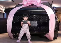 Atta Halilintar Beri Hadiah Ameena Mobil pada HUT ke-2