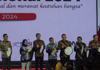 Nama Gubernur Kalsel Disebut Ketua PWI Pusat di Depan Presiden
