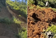 Video Detik-detik Longsor Terjang Warga dan Motor, Awalnya Merekam Malah Tertimbun