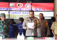 Polres Tala Ekspose 11 Kasus, dari Narkoba, Pemalsuan Hingga Pembunuhan, Tersangka Pria 12 Wanita 1