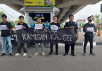 8 Aktivis Kalsel Gelar Aksi Kamisan di Bawah Flyover, Ini Tuntutannya