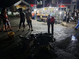 Kronologi Sepeda Motor Terbakar di Dekat SPBU Gambut