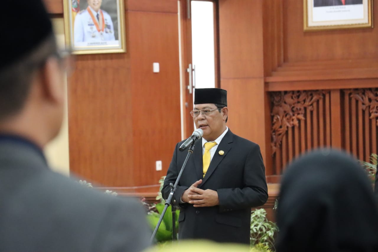 Sejumlah Pejabat Pensiun, Gubernur Kalsel Lantik 123 Pejabat Pengganti