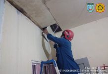 Suara Aneh di Plafon Buat Panik Warga Jalan Pintu Air, DPKP Banjar Temukan ini