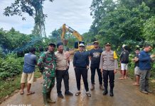 Longsor di Jalan Raya Batulicin Kandangan Km 66 dan Km 72, Roda 2 dan 4 Tak Bisa Lewat