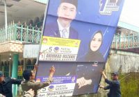 Bawaslu dan Sat Pol PP Banjar Tertibkan APK