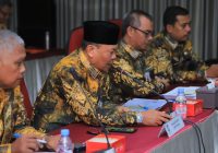 Pj Bupati Barito Kuala Mujiyat Paparkan Capaian Kinerja di Kantor Kemendagri