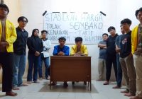 Aliansi Mahasiswa Kalimantan Selatan Tolak Kenaikan Harga Bahan Pokok