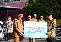 Bank Kalsel Salurkan 1.000 Paket Sembako untuk Korban Banjir di Kalsel