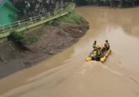 Pencarian Bocah Tenggelam di Sungai Jalan Bungur HST Dilanjutkan