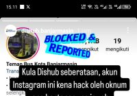 Akun Bus Trans Banjarbakula Diretas, Waspada Modus Penipuan Hacker
