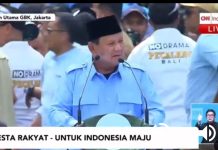 Prabowo Sempat Hentikan Pidato Politik Lihat Massa Pendukung Pingsan