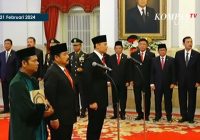 Presiden Jokowi Lantik Hadi Tjahjanto Jadi Menkopolhukam dan AHY Jadi Menteri ATR/BPN