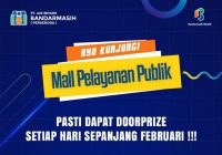 HUT ke 51, PAM Bandarmasih Bagi-Bagi Hadiah Untuk Pelanggan