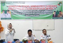 Diikuti 30 Peserta, Pemkab Tanah Bumbu Gelar Bimtek Administrasi Koperasi