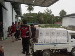 Pengiriman Selesai, KPU Banjar Pastikan Distribusi Logistik Pemilu 2024 Aman