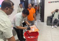 Sat Resnarkoba Polresta Banjarmasin Musnahkan Barang Bukti Ratusan Gram Sabu Senilai Rp786 Juta