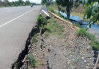 Dinas PUPR Kalsel Gunakan Konstruksi Beton Perbaiki Jalan Longsor Arah Bandara
