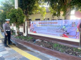 Polres Tanah Laut Sebar Spanduk di Sejumlah Tempat Strategis, Ini Tujuannya