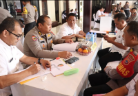 Itwasda Polda Kalsel Audit Kinerja Polres Tanah Laut