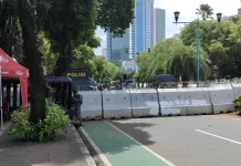 Jelang Pengumuman Rekapitulasi Nasional, Kantor KPU Dijaga Ketat