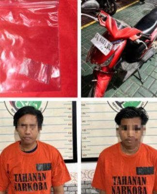 Dua Pemuda Diamankan Sat Resnarkoba Polres HST, Salah Satu Berstatus Pelajar SMK