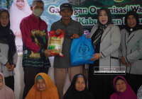 GOW Balangan Bagikan Puluhan Paket Sembako untuk Lansia di Dua Kecamatan