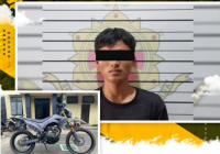 Beli Motor Trail Curian dari Garasi Mess Karyawan di Upau, Warga HSS Ditangkap Polres Tabalong