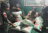 Satgas Pamtas Gagalkan Penyelundupan Beras Asal Timor Leste ke NTT