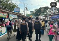 Pasar Wadai Dijaga Jajaran Polresta Banjarmasin
