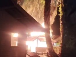 Kafe BBC di Marabahan Terbakar