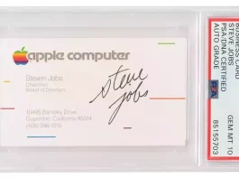 Kartu Nama Bos Apple Steve Jobs Tahun 1983 Terjual Rp 2,8 Miliar