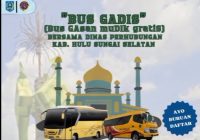 Mudik Gratis dari Kandangan HSS ke Banjarmasin dan Pelaihari