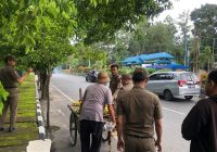 Satpol PP Banjarbaru Sisir Jalan Ahmad Yani Jelang Magrib, Imbau Dermawan Tidak Memberi Gepeng Uang