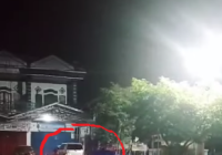 Detik-detik Warga Hadang Aksi Balap Liar di Taman Putri Junjung Buih Amuntai