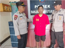 Pemuda Asal Teluk Tiram Ditangkap di Perumahan Seribu Usai Tikam Anak Kos di Kota Banjarbaru