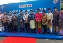Sultan Melaka Buka MTQ Antarbangsa di Banjarmasin