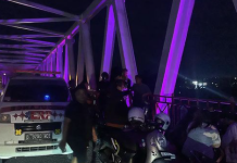 Masalah Keluarga, Perempuan Diduga Hendak Terjun dari Jembatan Kahayan