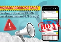 Waspada Modus Penipuan Rekrutmen PT PLN (Persero)
