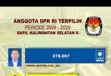 Ini Daftar Lima Caleg Jadi Dari Dapil Kalsel 2, Ada Nama Mantan Dandim Tanah Bumbu