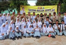 Tagana Masuk Sekolah, Begini Keseruan Simulasi Kesiap Siagaan Bencana Gempa di MAN 4 Banjar