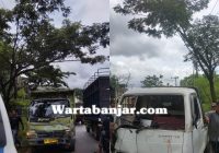 BREAKING NEWS Tabrakan 'Adu Banteng' Truk dan Pikap di Jalan A Yani Jurusan Pelaihari