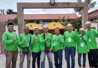 Bank Kalsel Bantu Seragam Relawan Haul ke-4 Guru Zuhdi