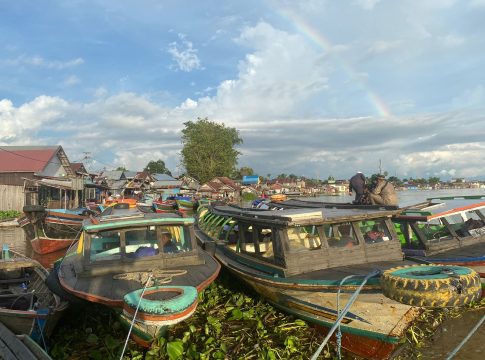 Ratusan Jemaah Haul ke-4 Guru Zuhdi Jalur Sungai Sudah Tiba