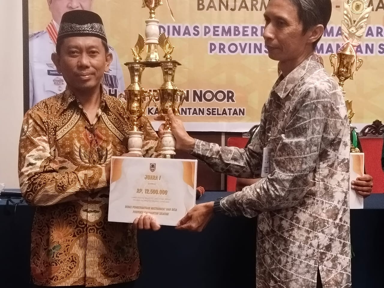 Lomba Inovasi Teknologi Tepat Guna 2024 Tanah Bumbu Juara 1 Berkat Micro Filter Tcm Tb Generasi 