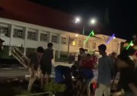 Balapan Liar depan Balai Kota Banjarbaru, Rusak Fasilitas Tak Nampak Satpol PP