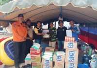BPBD Banjar Serahkan Bantuan Logistik untuk Keluarga Korban Tenggelam di Pantai Batakan Baru