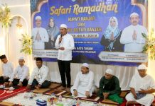 Bupati Banjar Safari Ramadan di Desa Batu Tanam