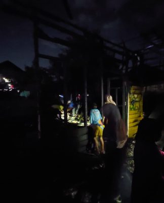 Kebakaran Murung Keraton Bakar Tiga Rumah, Satu Orang Terluka
